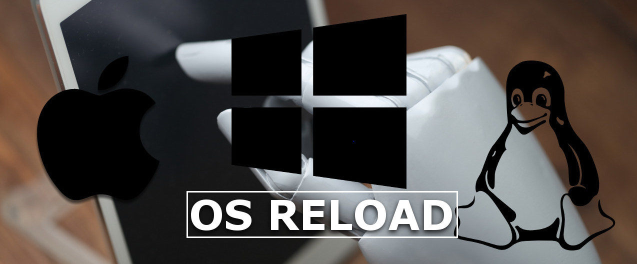 OS Reload w or w/o Data Backup